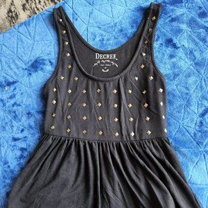 Decree dressy tank top black Md/ bundle requirement